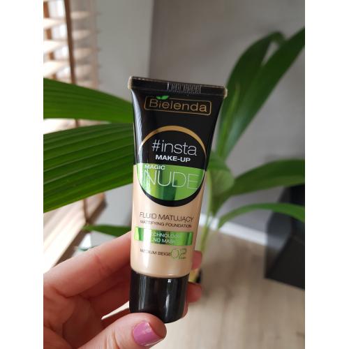 Bielenda #Insta Make-up, Magic Nude, Fluid matujący - opinie | zdjęcie do recenzji od cola201 - 2