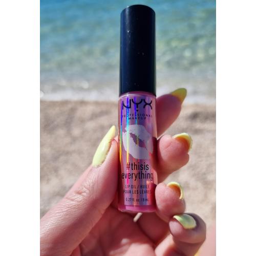 NYX Professional Makeup #Thisiseverything, Lip Oil (Olejek do ust) - opinie | zdjęcie do recenzji od PAUNI