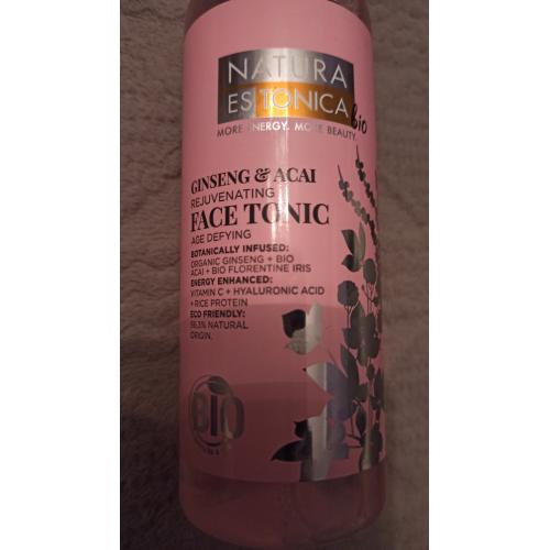 Natura Estonica Bio Ginseng & Acai, Rejuvenating Face Tonic (Odmładzający tonik do twarzy `Żeńszeń i acai`) - opinie | zdjęcie do recenzji od ciasteczkowapanna - 1