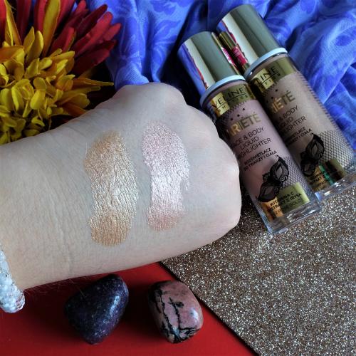 Eveline Cosmetics Variete, Face & Body Liquid Highlighter (Rozświetlacz do twarzy i ciała) - opinie | zdjęcie do recenzji od Elednor - 2