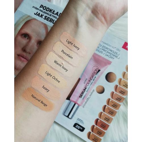 Avon Serum Foundation SPF 30 (Nawilżający podkład serum) - opinie | zdjęcie do recenzji od izabela_makeup