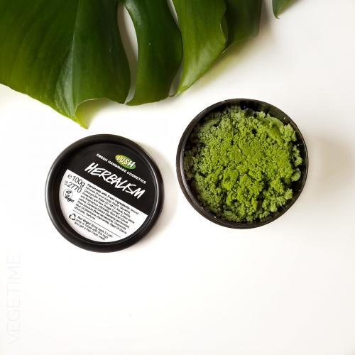 Lush Herbalism (Peelingująca roladka oczyszczająca) - opinie | zdjęcie do recenzji od VegeTime