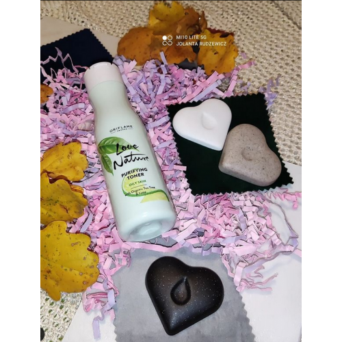 Oriflame Love Nature, Purifying Toner with Organic Tea Tree & Lime (Oczyszczający tonik z organicznym drzewem herbacianym i limonką) - opinie | zdjęcie do recenzji od jolanta_rudzewicz
