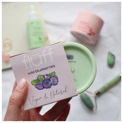 Fluff Superfood, Facial Cleansing Mousse Wild Blueberries (Mus do mycia twarzy `Jagody leśne`) - opinie | zdjęcie do recenzji od VegeTime