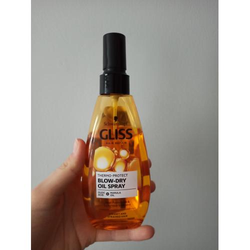 Schwarzkopf Gliss Thermo-Protect, Blow Dry Oil (Olejek termoochronny) - opinie | zdjęcie do recenzji od MartaSroczka