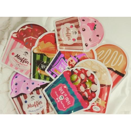Dr. Mola Raspberry Muffin Sheet Mask (Rewitalizująco-nawilżająca maseczka w płachcie) - opinie | zdjęcie do recenzji od mala_222 - 2
