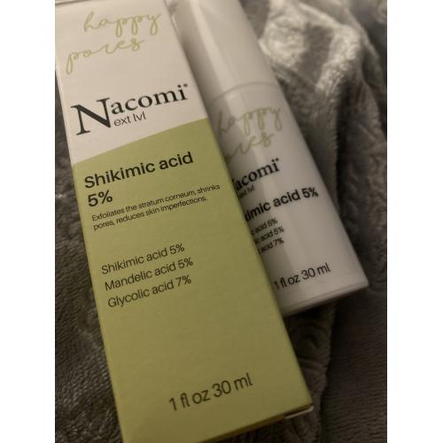 Nacomi Next Lvl, Happy Pores Shikimic Acid 5% (Kwas szikimowy 5%) - opinie | zdjęcie do recenzji od rozarozewicz