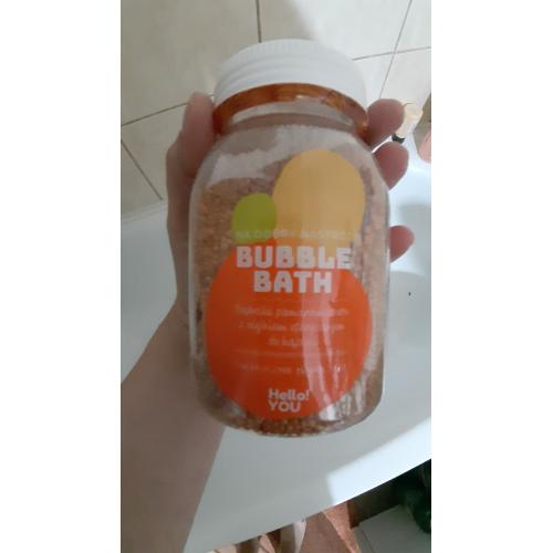 Hello You! Bubble Bath Orange (Pomarańczowe bąbelki do kąpieli z olejkami eterycznymi) - opinie | zdjęcie do recenzji od KIN0183 - 1