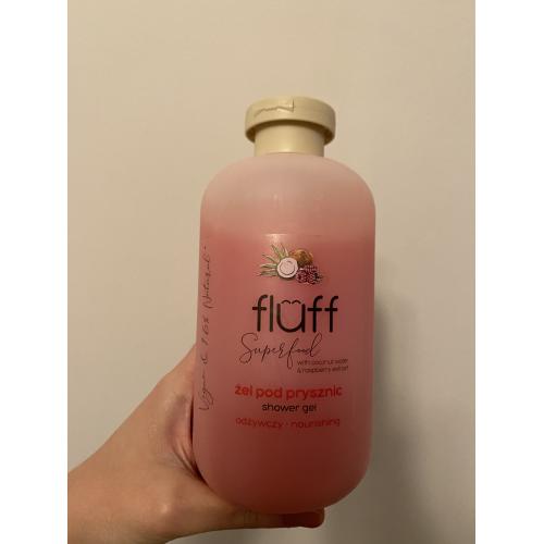 Fluff Superfood, Nourishing Shower Gel (Odżywczy żel pod prysznic `Kokos i malina`) - opinie | zdjęcie do recenzji od Alicjabor