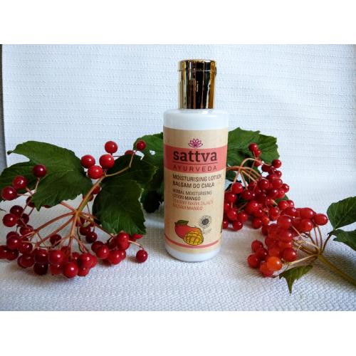Sattva Ayurveda Mango Moisturising Lotion (Balsam do ciała ziołowy nawilżający `Mango`) - opinie | zdjęcie do recenzji od Moniczkasia