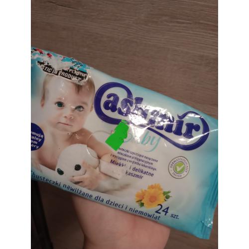 Cashmir Beauty Baby, Chusteczki nawilżane dla dzieci i niemowląt - opinie | zdjęcie do recenzji od mm2991