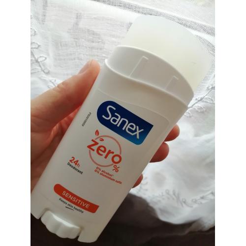 Sanex Zero % Sensitive Deodorant Stick (Dexodorant w sztyfcie) - opinie | zdjęcie do recenzji od dunianasia - 1