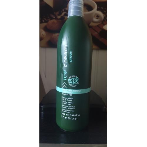 Inebrya Ice Cream Green Moisture Shampoo (Nawilżający szampon do wszystkich rodzajów włosów) - opinie | zdjęcie do recenzji od joaska1992