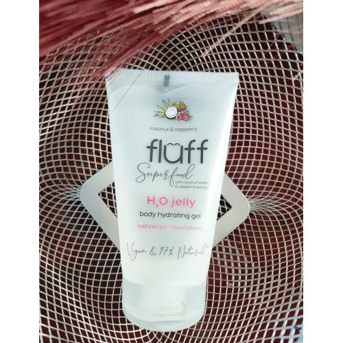 Fluff Superfood, H2O Jelly Body Hydrating Gel (Odżywcza woda żelowa `Kokos i malina`) - opinie | zdjęcie do recenzji od Karolaa_10 - 1