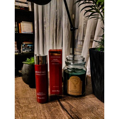 Secret Key Syn-Ake  Anti Wrinkle & Whitening Emulsion (Emulsja do twarzy) - opinie | zdjęcie do recenzji od Nathaliee85