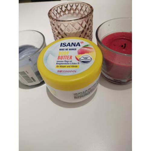 Isana Make me Mango, Body Butter fur Korper und Hande (Masło do ciała i rąk) - opinie | zdjęcie do recenzji od blondeinbeauty