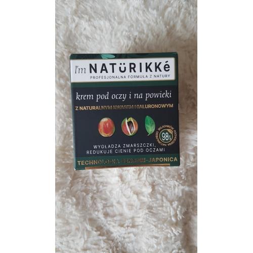 Naturikke Krem pod oczy i na powieki z naturalnym kwasem hialuronowym - opinie | zdjęcie do recenzji od AgaB1998 - 1