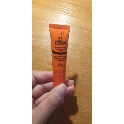 Dr Paw Paw Multipurpose Tinted Outrageous Orange Balm (Wielofunkcyjny balsam do ust pomarańczowy) - opinie | zdjęcie do recenzji od karola20152016 - 1