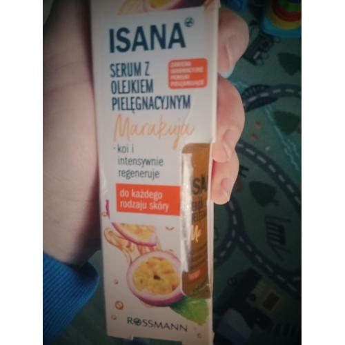Isana Öl-Serum Maracuja + Provitamin B5 (Olejkowe serum do twarzy `Marakuja`) - opinie | zdjęcie do recenzji od Szalone_wlosy