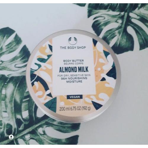 The Body Shop Almond Milk & Honey, Soothing & Restoring Body Butter (Kojące masło do ciała `Mleczko migdałowe i miód`) - opinie | zdjęcie do recenzji od Magda_cafe_con_leche