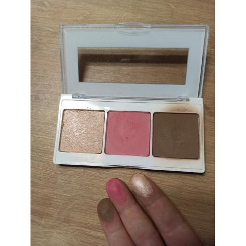 Claresa Make Up, All Set! Contouring Palette (Paleta do konturowania twarzy) - opinie | zdjęcie do recenzji od annamaq - 2