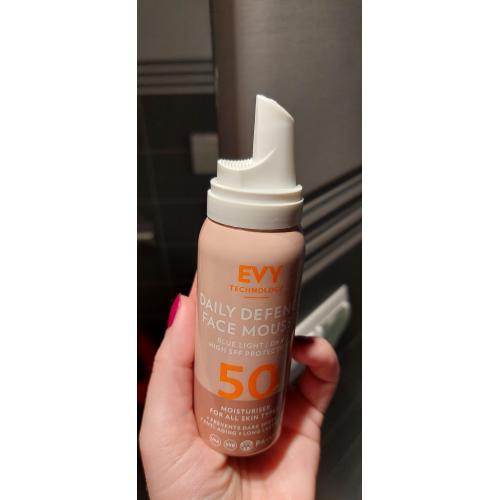 Evy Daily Defense Face Mousse SPF50 (Ochronna pianka do twarzy) - opinie | zdjęcie do recenzji od MartaSowka - 1