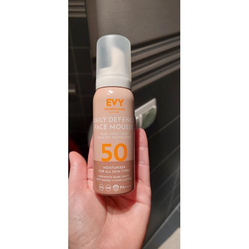 Evy Daily Defense Face Mousse SPF50 (Ochronna pianka do twarzy) - opinie | zdjęcie do recenzji od MartaSowka - 3
