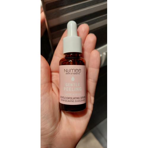Numee Gentle Peeling, Gentle Exfoliating Serum (Serum delikatnie złuszczające z kwasem mlekowym 5%) - opinie | zdjęcie do recenzji od MartaSowka - 2