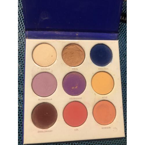 Glam Shop Zmalowana x Glamshop, Paleta matowych cieni do oczu `Ulubieńcy` - opinie | zdjęcie do recenzji od szminka2010 - 2