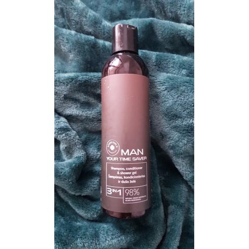 Green Feel's Cosmetics Man, Szampon, balsam i żel pod prysznic `Your Time Saver` - opinie | zdjęcie do recenzji od AgaB1998 - 1