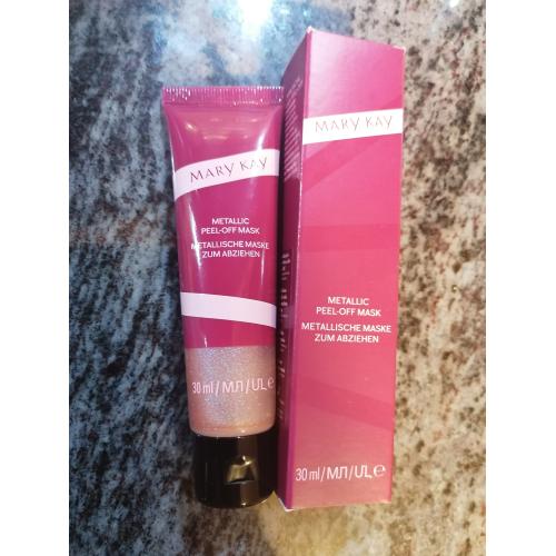 Mary Kay Metallic Peel- Off Mask (Wygładzająca metaliczna maseczka peel- off) - opinie | zdjęcie do recenzji od agugu1989