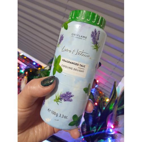 Oriflame Love Nature, Fragranced Talc Cooling Delight (Perfumowy talk do ciała) - opinie | zdjęcie do recenzji od Moniula93 - 1