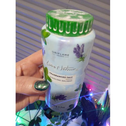 Oriflame Love Nature, Fragranced Talc Cooling Delight (Perfumowy talk do ciała) - opinie | zdjęcie do recenzji od Moniula93 - 2