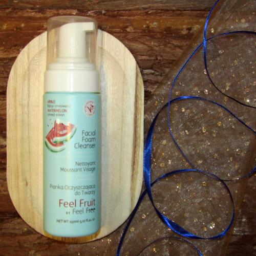 Feel Free Feel Fruit, Watermelon Facial Foam Cleanser (Pianka oczyszczająca do twarzy) - opinie | zdjęcie do recenzji od AnaSky