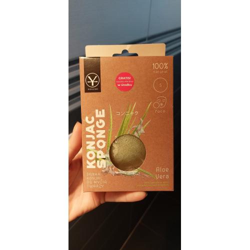 Yasumi Konjac Sponge Aloe Vera (Gąbka do twarzy) - opinie | zdjęcie do recenzji od MartaSowka - 4
