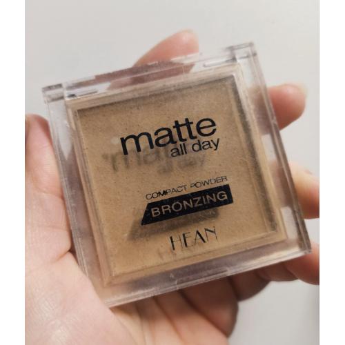 Hean Matte All Day, Compact Powder Bronzing (Matujący bronzer) - opinie | zdjęcie do recenzji od Podgorszczanka - 3