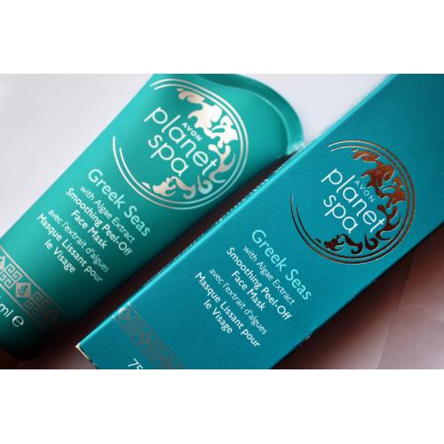 Avon Planet Spa, Greek Seas, Smoothing Peel-off Face Mask with Algae Extract (Wygładzająca maseczka peel-off z ekstraktem z alg (nowa wersja)) - opinie | zdjęcie do recenzji od 123eliza96 - 1