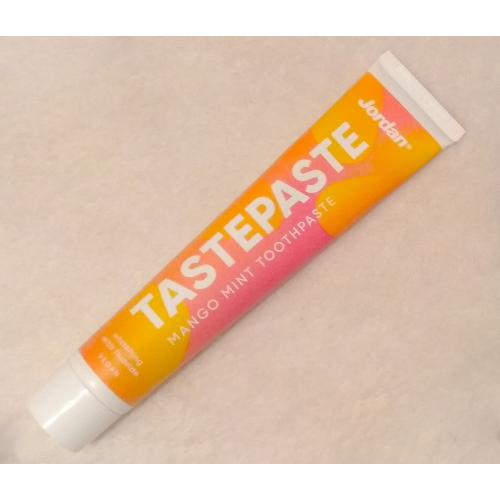 Jordan TastePaste, Toothpaste Mango & Mint (Pasta do zębów `Mango - mięta`) - opinie | zdjęcie do recenzji od Ariessa