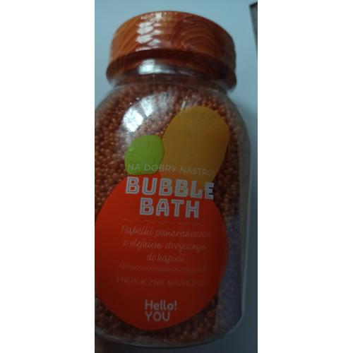 Hello You! Bubble Bath Orange (Pomarańczowe bąbelki do kąpieli z olejkami eterycznymi) - opinie | zdjęcie do recenzji od ciasteczkowapanna - 1