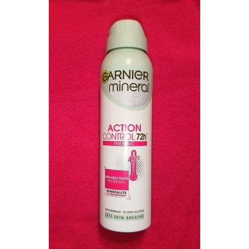 Garnier Mineral Action Control Thermic 72h Deodorant Spray (Dezodorant w sprayu) - opinie | zdjęcie do recenzji od Kozucha6