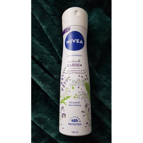 Nivea Miracle Garden, Lavender & Lily of the Valley 48h Anti-Perspirant (Antyperspirant w sprayu dla kobiet) - opinie | zdjęcie do recenzji od AgaB1998