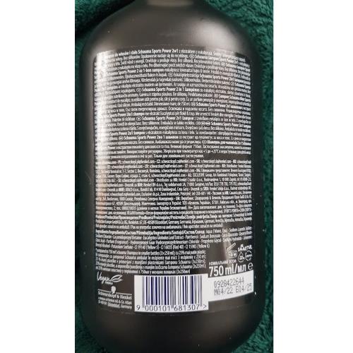 Schauma Men, Sport Power 2in 1 Shampoo with eucalyptus extract, Body & Hair (Szampon do włosów i ciała) - opinie | zdjęcie do recenzji od AgaB1998 - 2