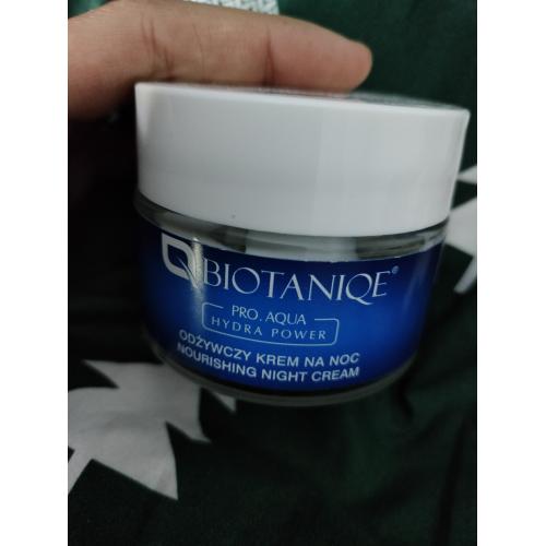Biotaniqe Pro.Aqua Hydra Power, Nourishing Night Cream (Odżywczy krem na noc) - opinie | zdjęcie do recenzji od AngelikaP11 - 1
