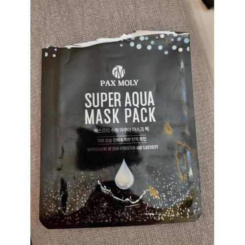 Pax Moly Super Aqua Mask Pack (Nawilżająco-uelastyczniająca maska w płachcie z wodą morską i adenozyną) - opinie | zdjęcie do recenzji od Anzelka9