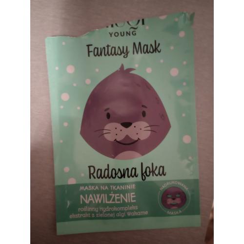 Niuqi Fantasy Mask, Maska na tkaninie nawilżenie `Radosna Foka` - opinie | zdjęcie do recenzji od mm2991