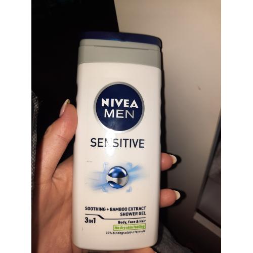 Nivea Men, Sensitive, Łagodzący żel pod prysznic - opinie | zdjęcie do recenzji od Qradomowa86 - 1