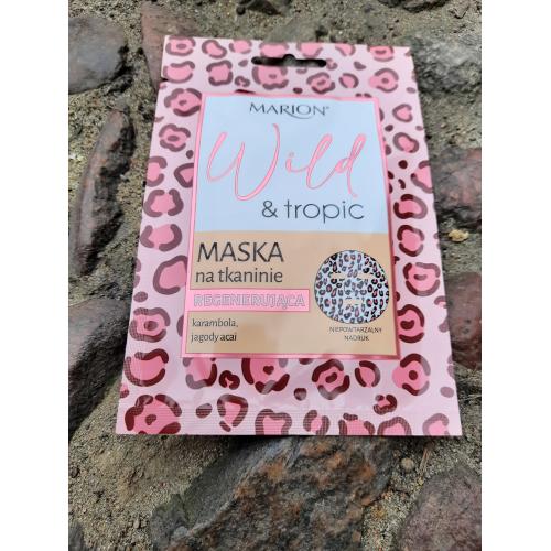 Marion Wild & tropic, Maska na tkaninie regenerująca - opinie | zdjęcie do recenzji od Smerfeta83 - 2