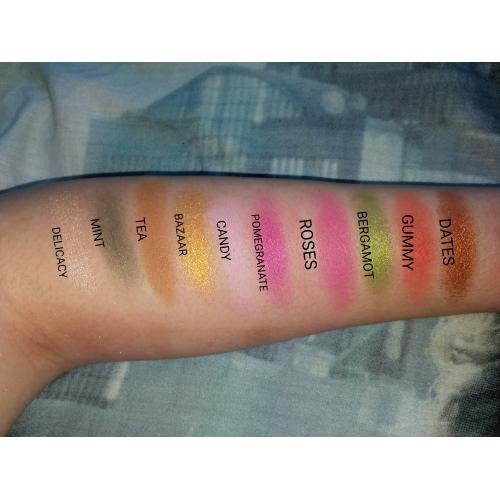 I Heart Revolution Turkish Delight Chocolate Shadow Palette (Paleta 18 cieni do powiek) - opinie | zdjęcie do recenzji od Patuuxsia - 2