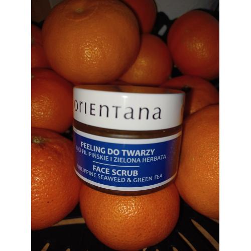 Orientana Naturalny żelowy peeling do twarzy `Algi filipińskie i zielona herbata` do cery tłustej i mieszanej - opinie | zdjęcie do recenzji od KITKA_23 - 1