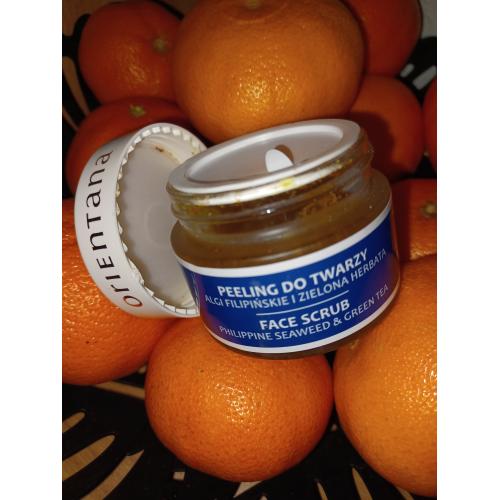 Orientana Naturalny żelowy peeling do twarzy `Algi filipińskie i zielona herbata` do cery tłustej i mieszanej - opinie | zdjęcie do recenzji od KITKA_23 - 2